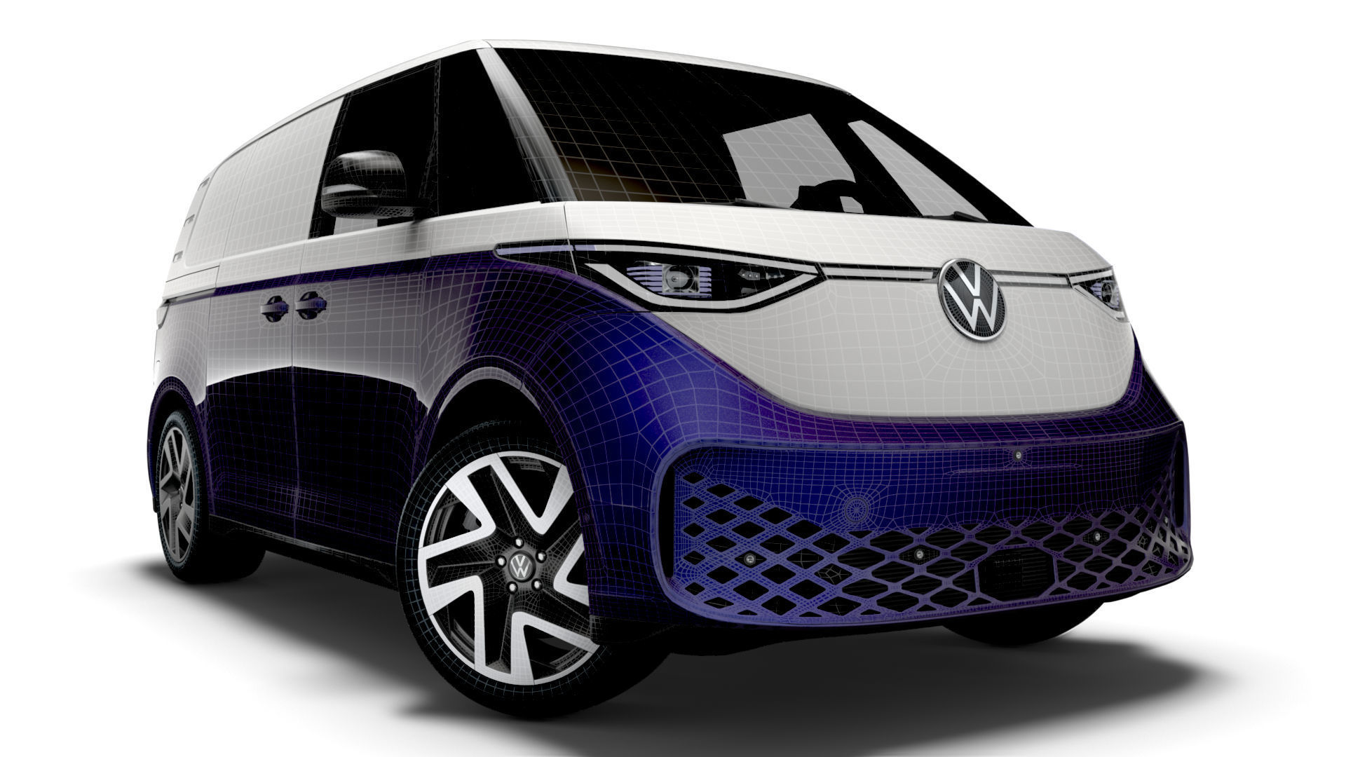 VW ID Buzz Cargo 2023 3D model_12