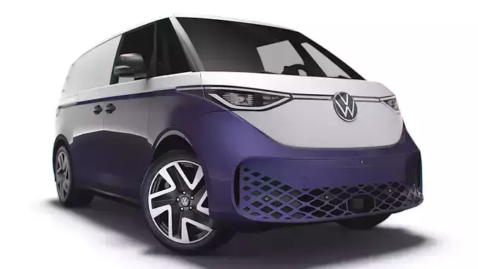 VW ID Buzz Cargo 2023 3D model