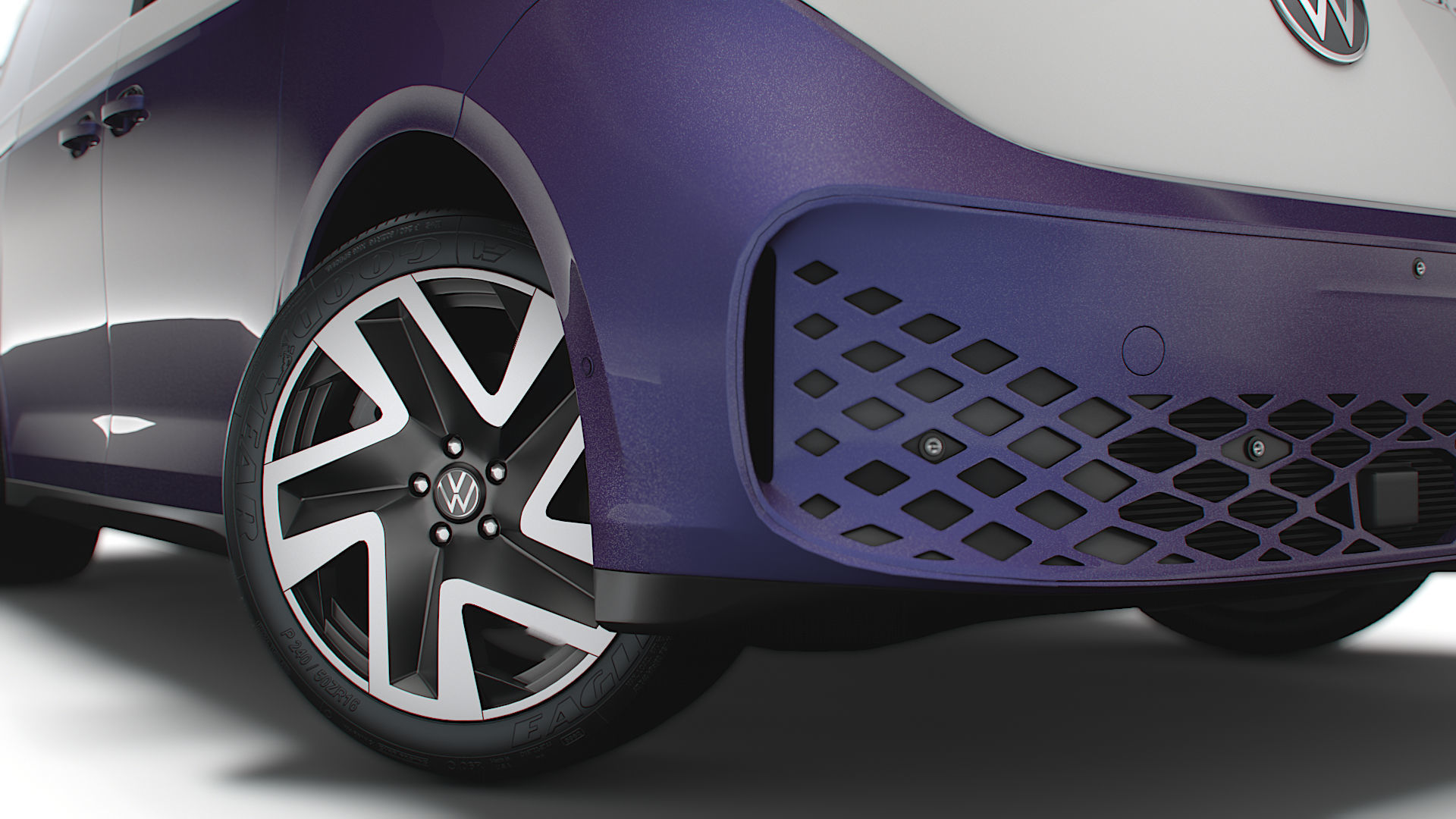 VW ID Buzz Cargo 2023 3D model_5