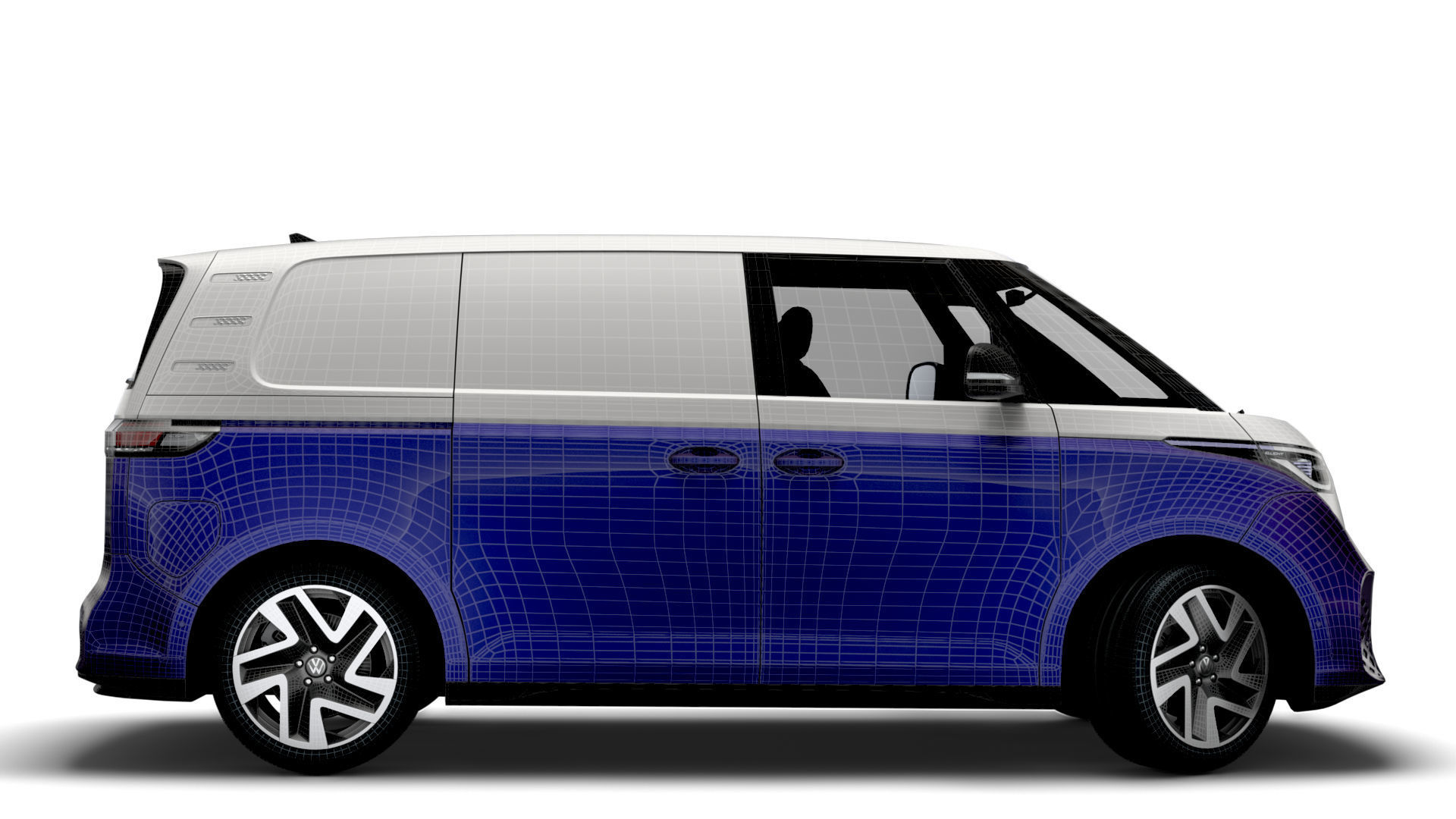 VW ID Buzz Cargo 2023 3D model_13
