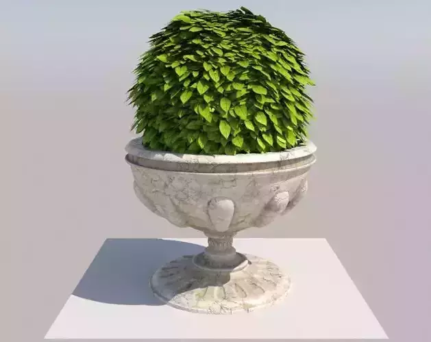 Plant-bush with stand