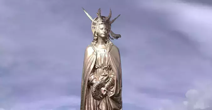 Devine Angel of Peace 3  3D model