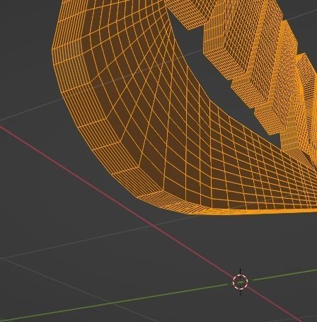 Nike 3d Logo Low-poly 3D model_7