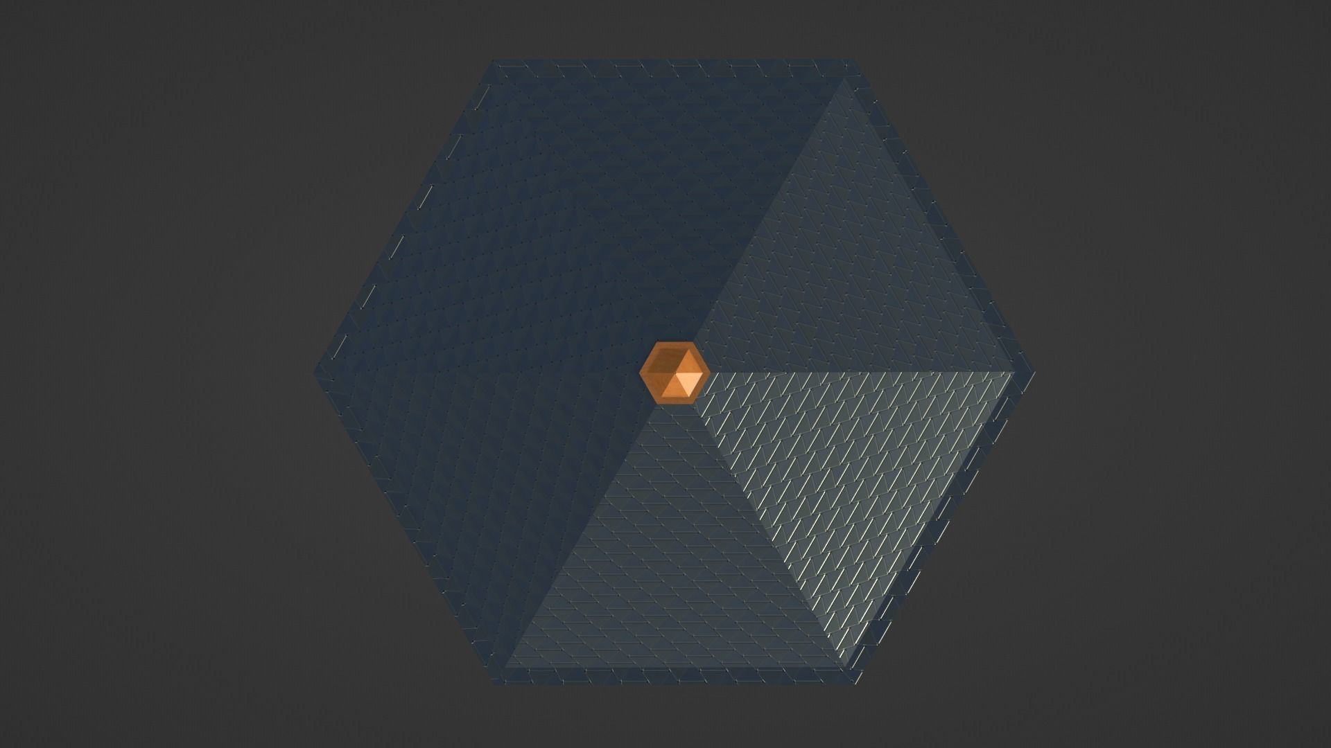 Wooden gazebo 3D model_16