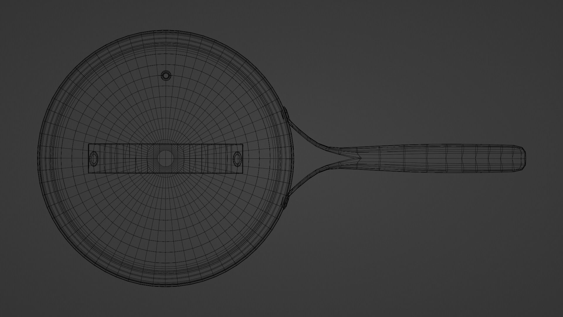 Hammered Copper Cookware Set 15-Piece Low-poly 3D model_8