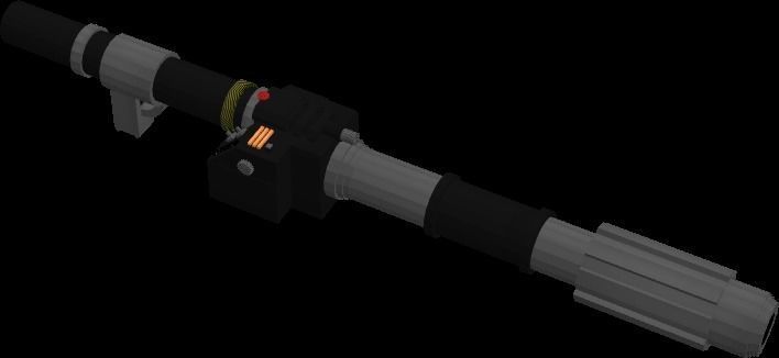Ghostbuster Proton Pack and Proton Gun 3D model_3