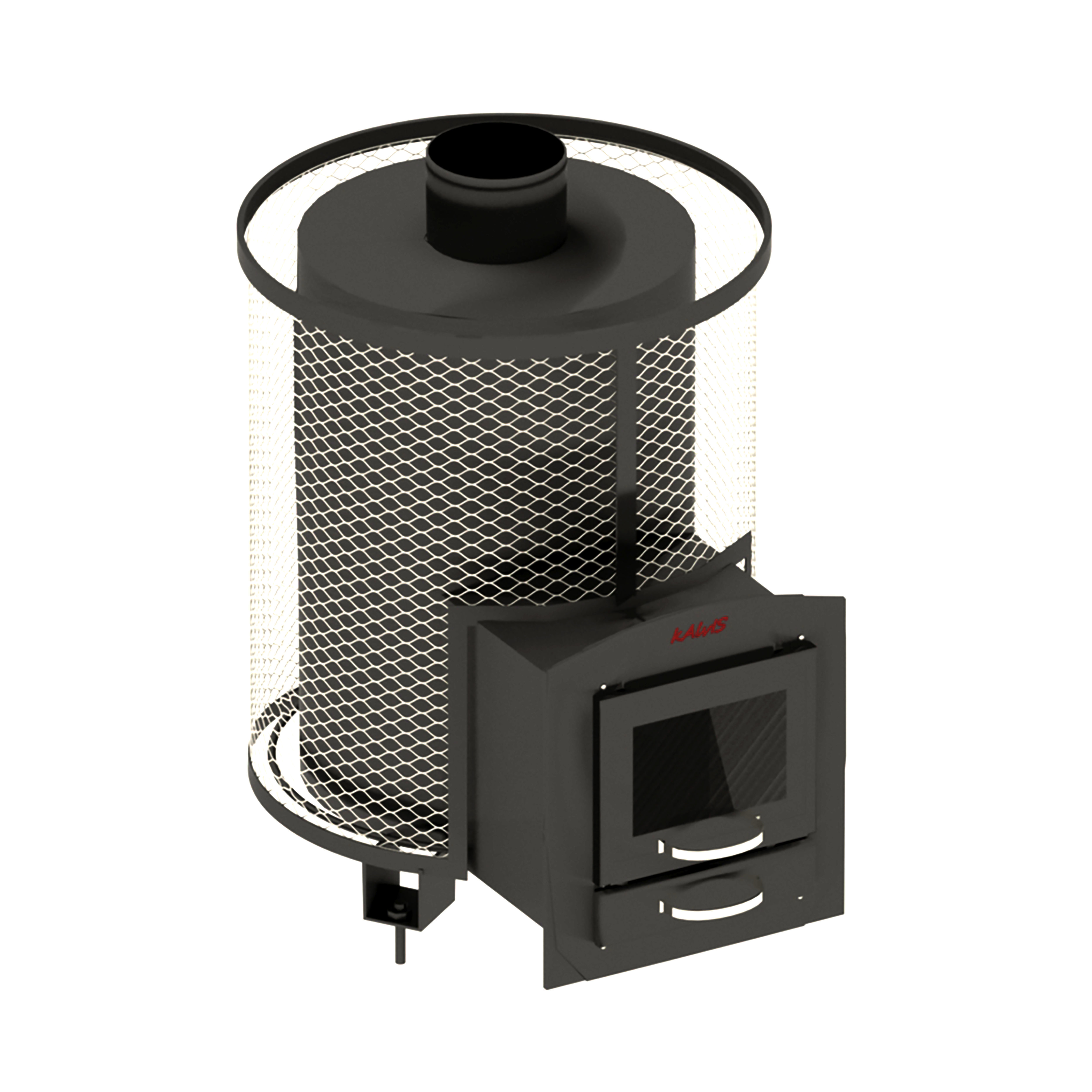 Sauna stove 3D model_5