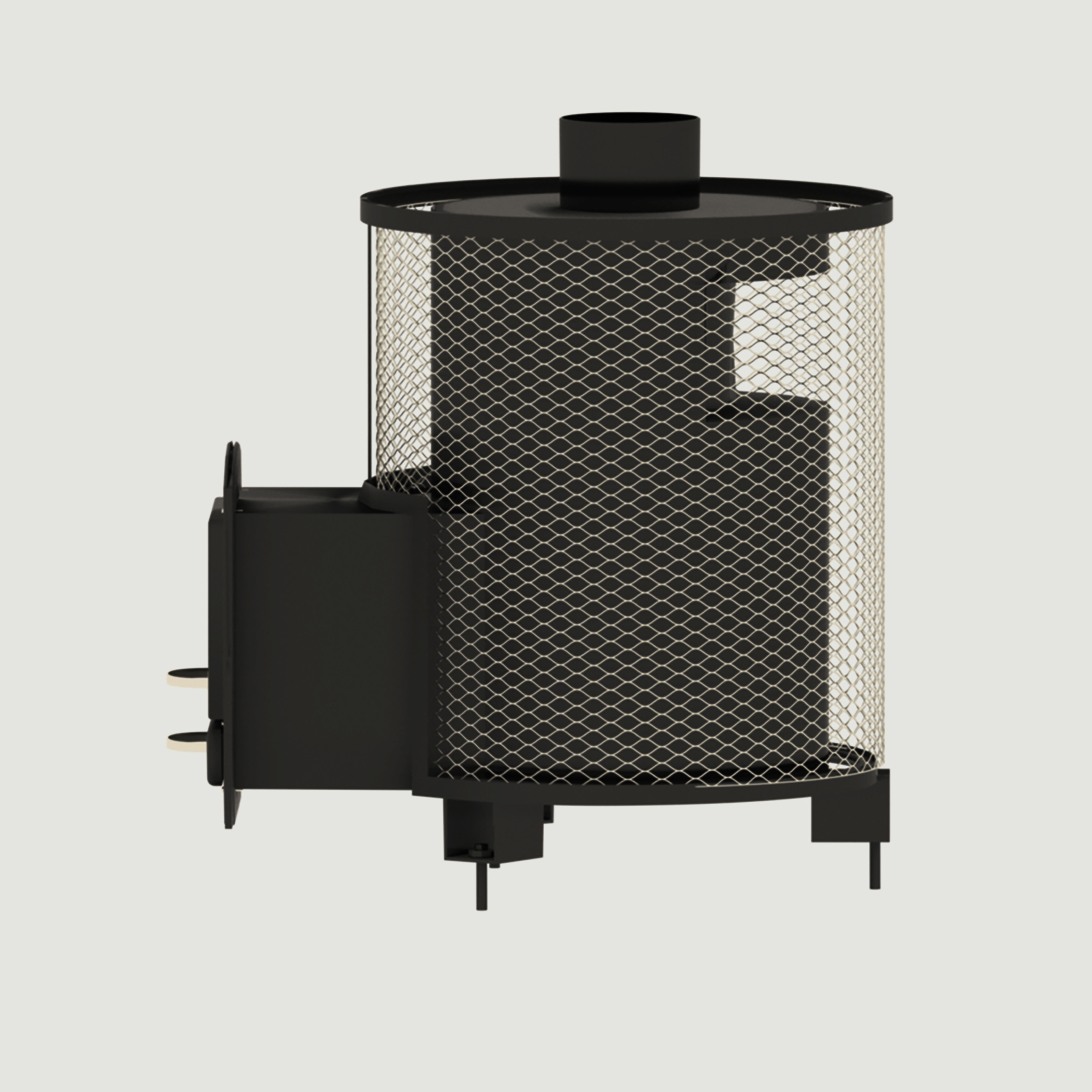 Sauna stove 3D model_8