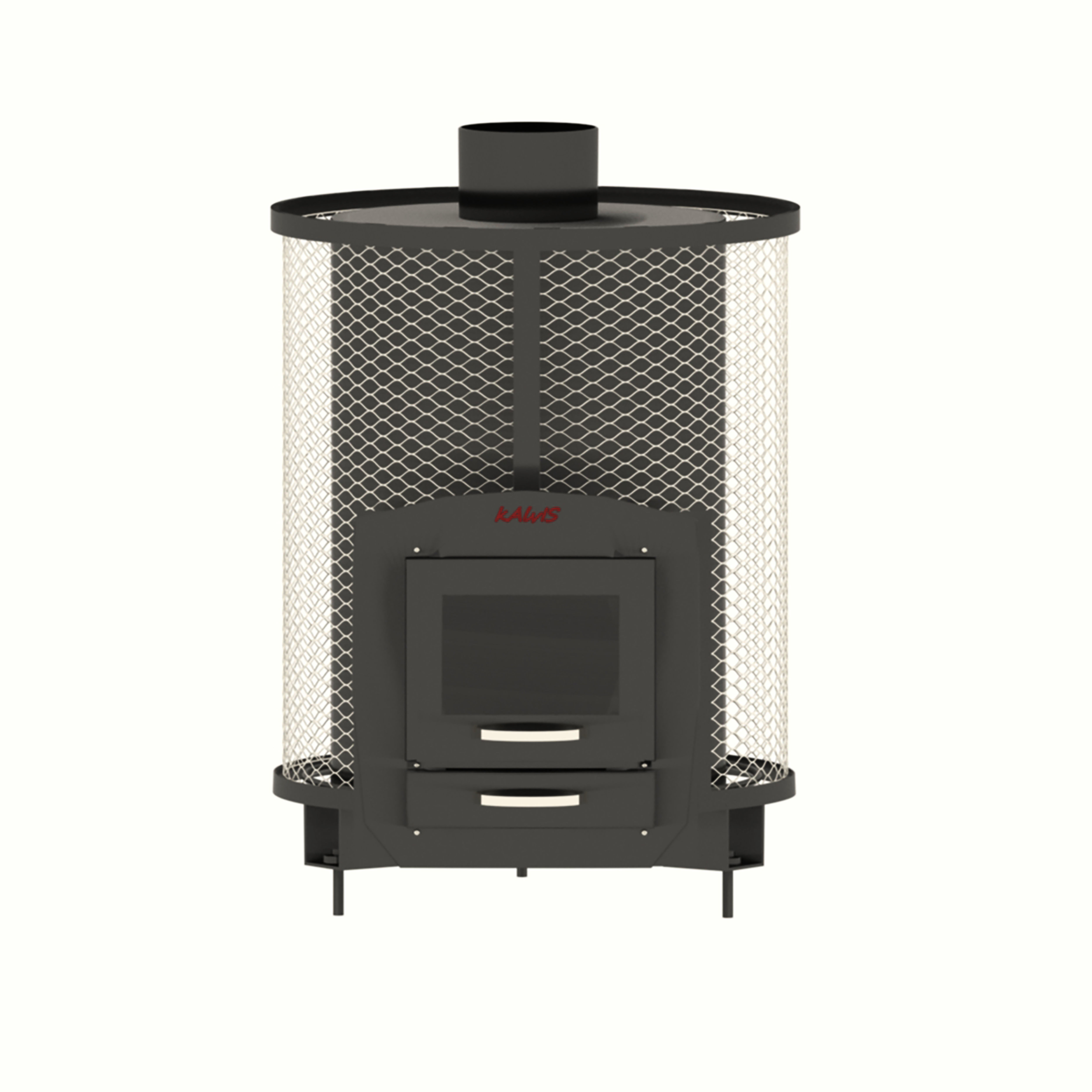 Sauna stove 3D model_1