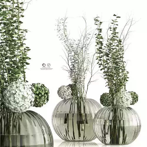 Bouquet collection Plant in glass