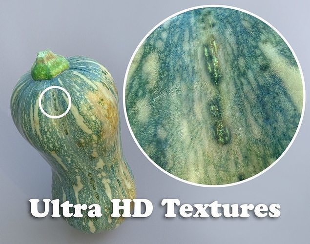 Gourd Photogrammetry 220429 Low-poly 3D model 2