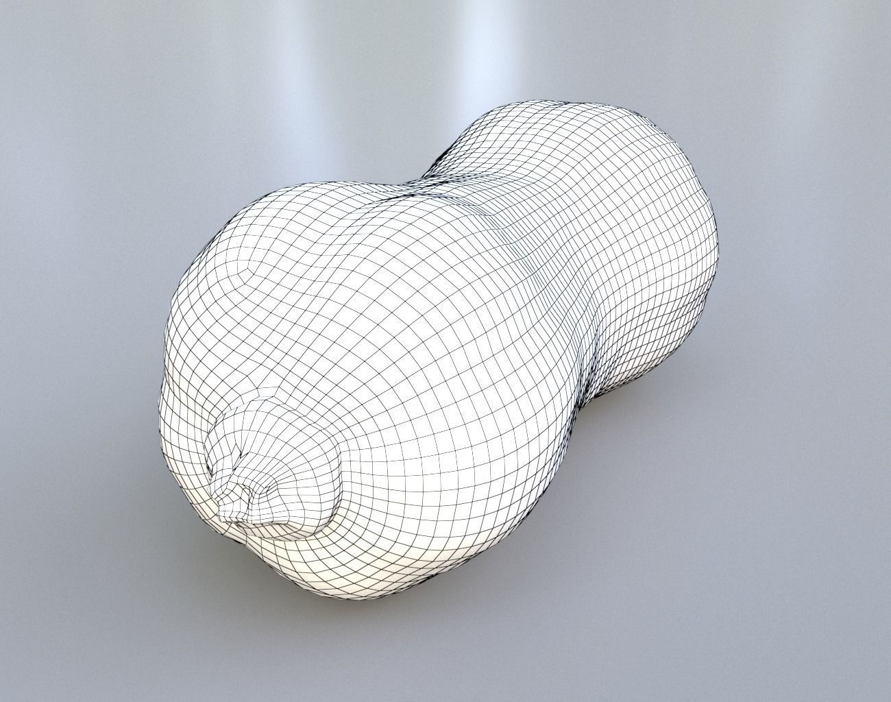 Gourd Photogrammetry 220429 Low-poly 3D model_18