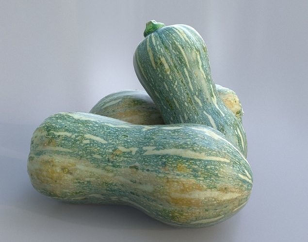 Gourd Photogrammetry 220429 Low-poly 3D model 4