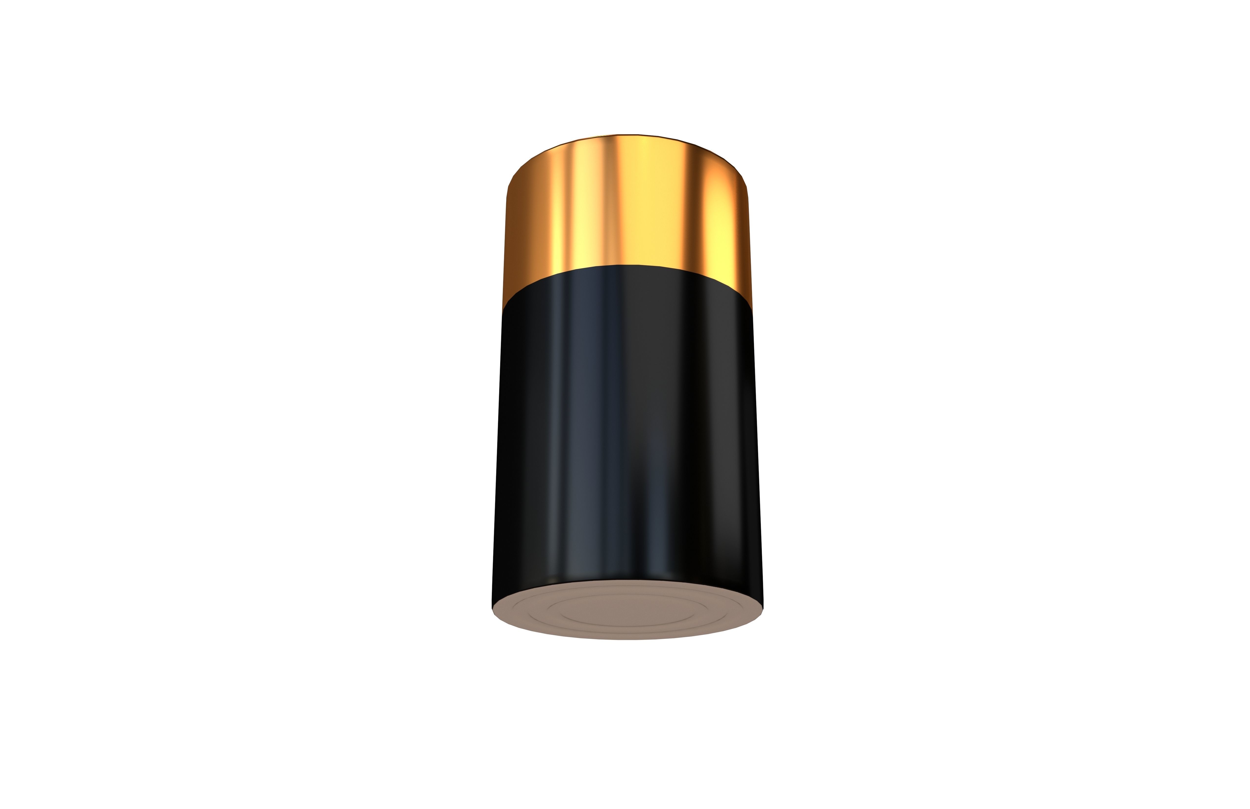 C Battery v1 001 Low-poly 3D model_3