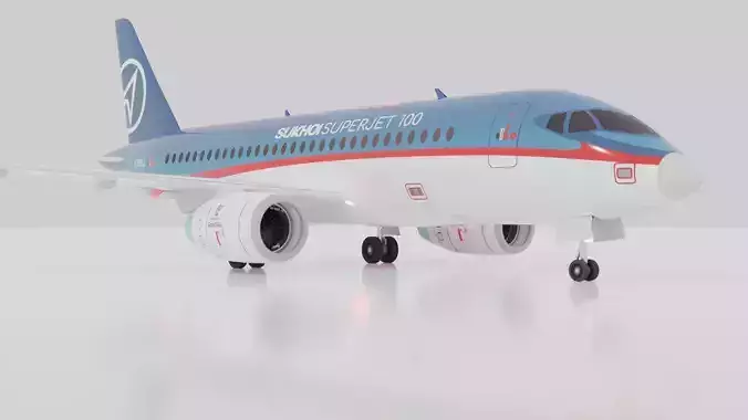 Sukhoi Superjet SSJ100 - Prototype 1 Livery