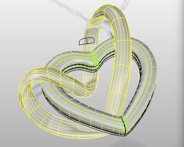 Jewelry pendant design 3D print model