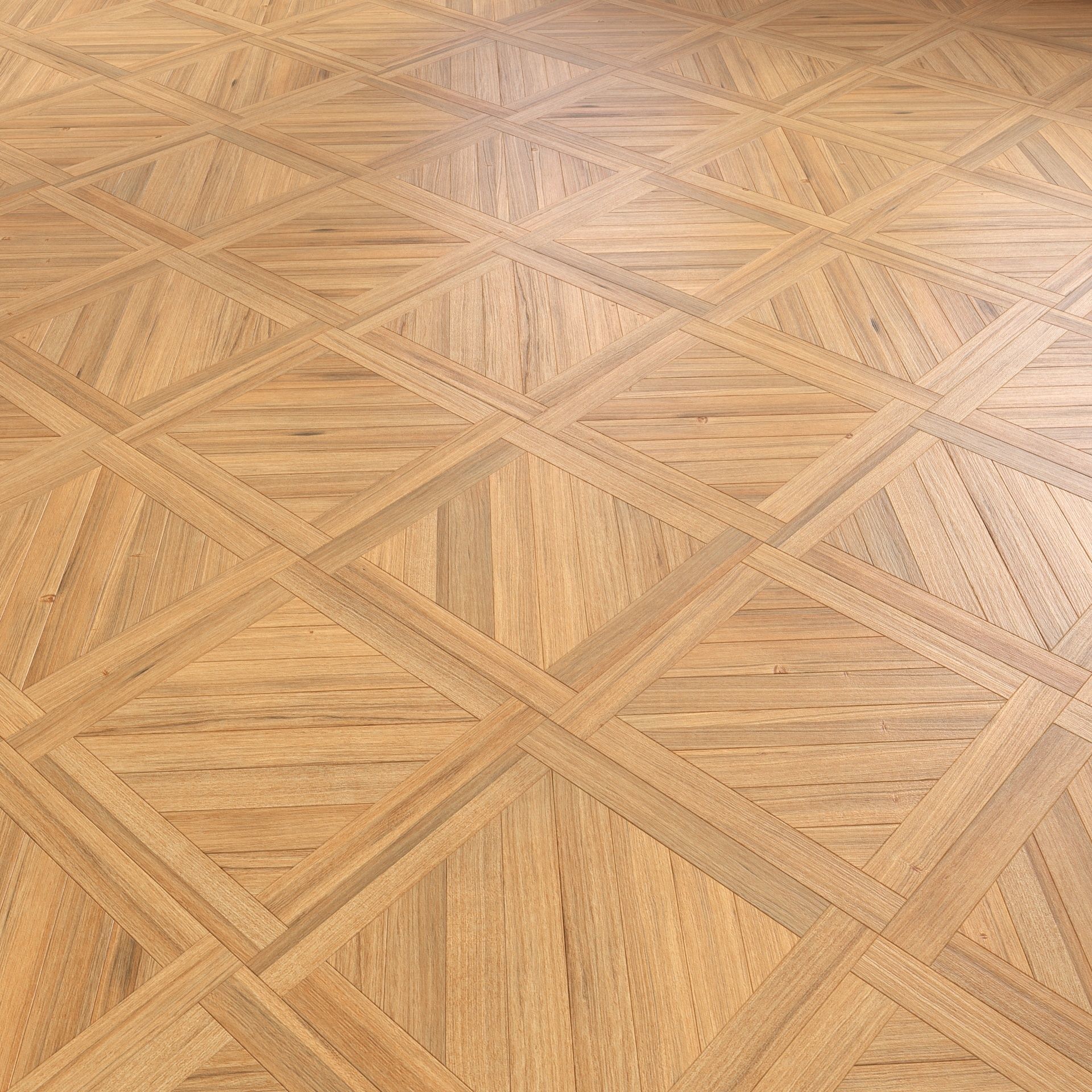 Parquet - Laminate - Wooden floor 2 in 1 Low-poly 3D model_1
