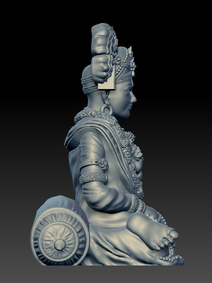Shree Swaminarayan Saint 3D print model 3D print model_2