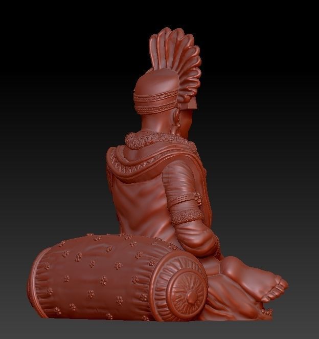 Shree Swaminarayan Saint 3D print model 3D print model_12