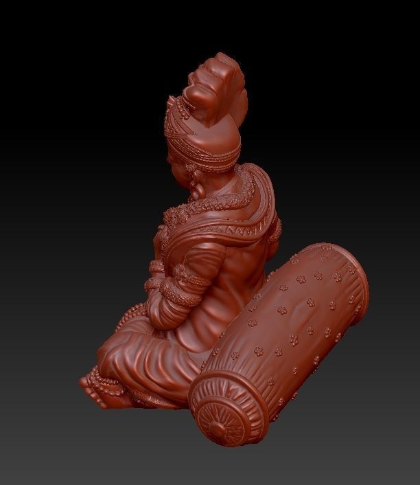 Shree Swaminarayan Saint 3D print model 3D print model_6