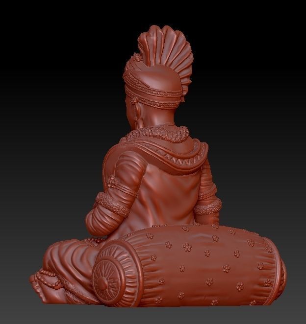 Shree Swaminarayan Saint 3D print model 3D print model_14