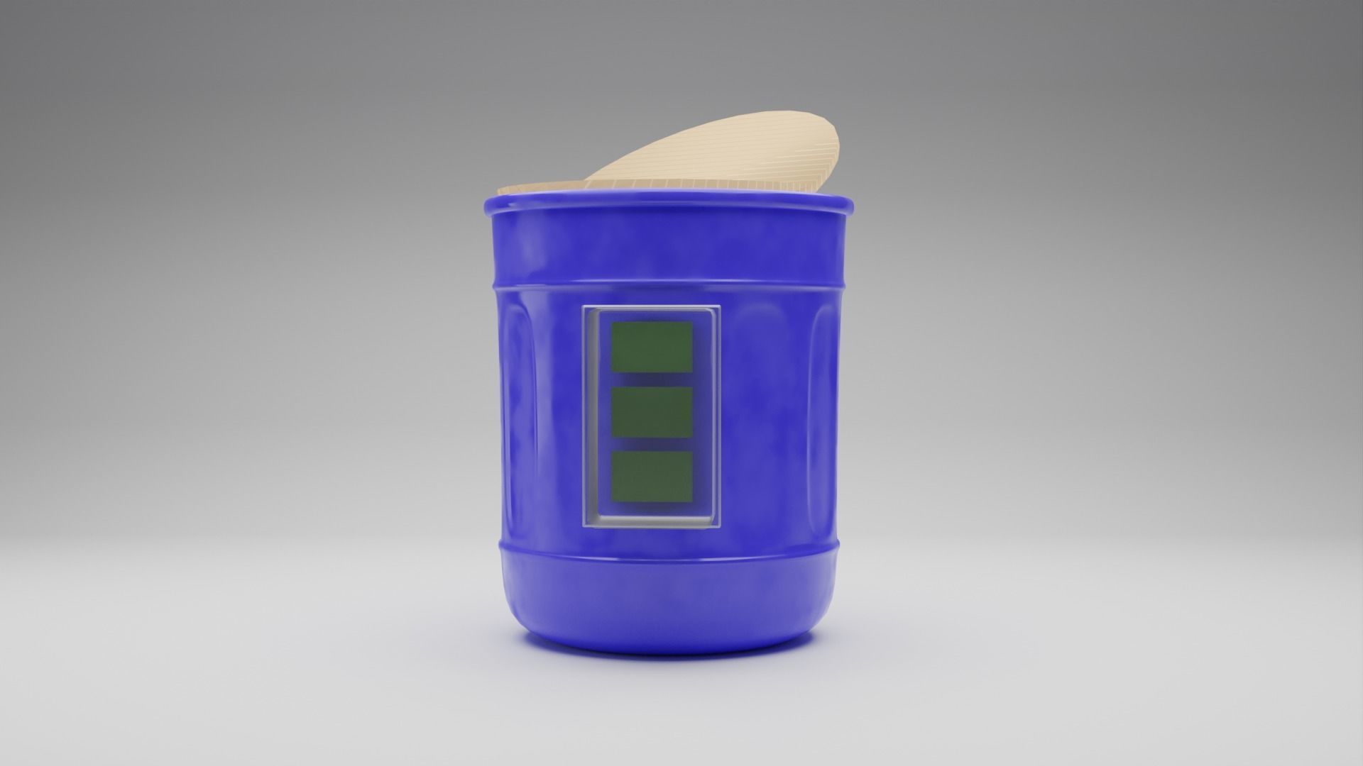 IOT Based Smart Dust Bin Prototype  3D model_2