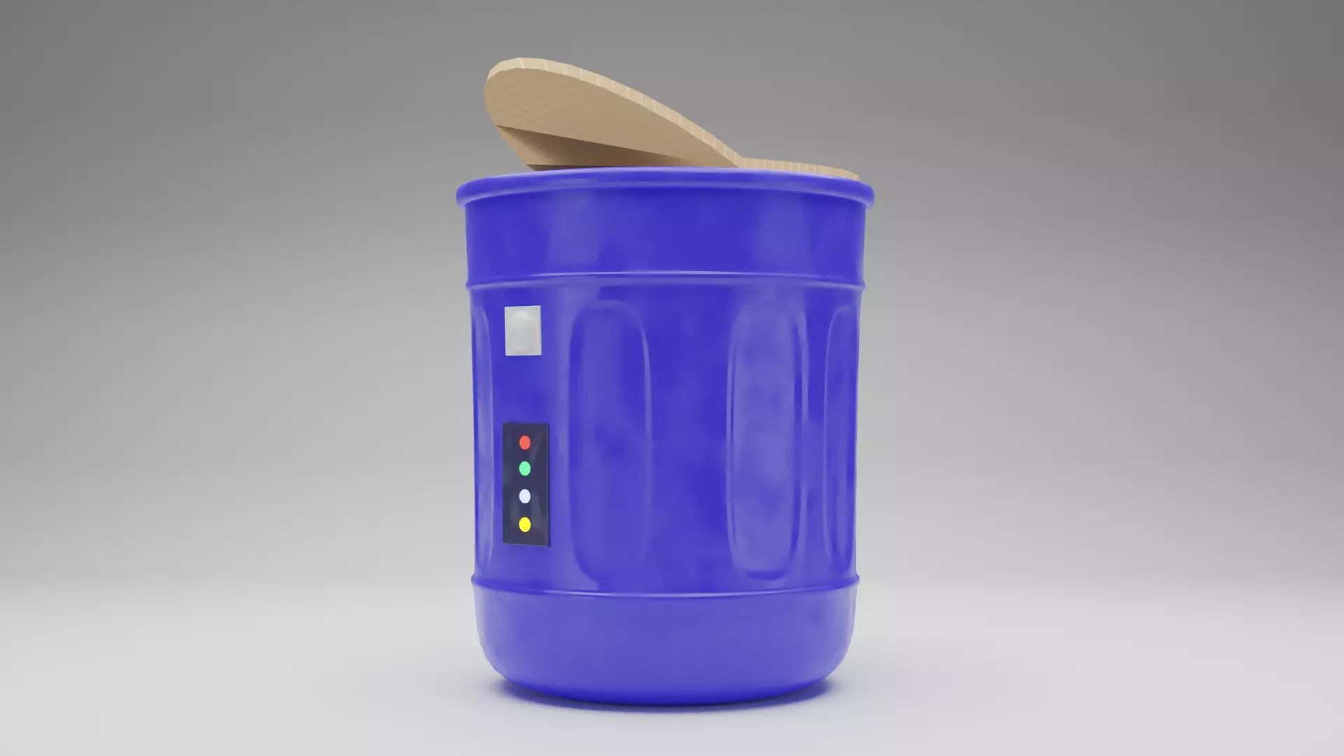 IOT Based Smart Dust Bin Prototype  3D model_0