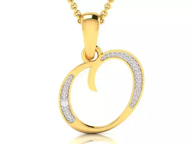 Alphabet pendant