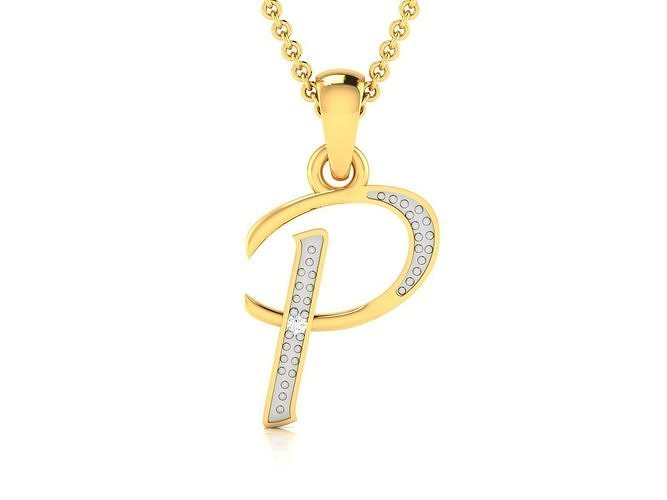 Alphabet pendant
