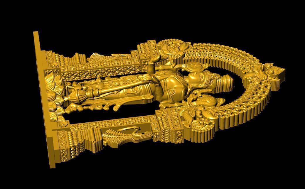 vishnu narayan bhagwan 3D print model_1