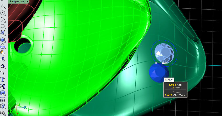 rose halfset2 3D print model_5