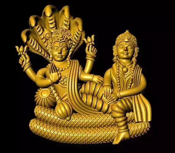 vishnu narayan bhagwan 3D print model