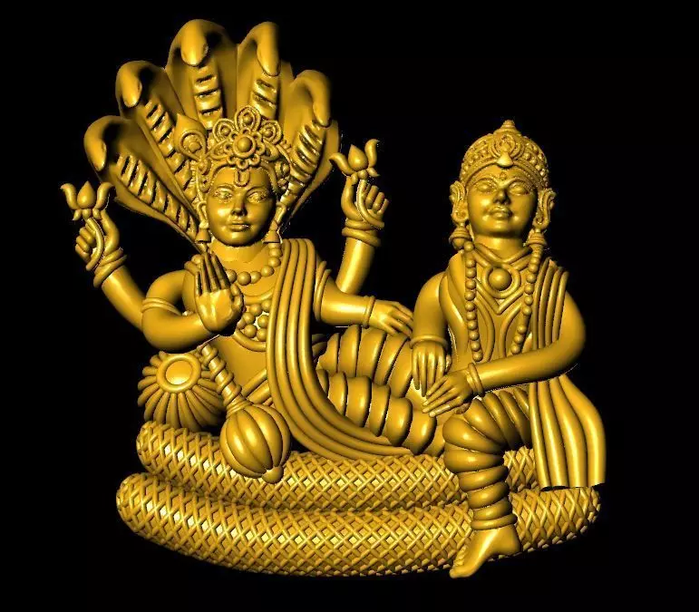 vishnu narayan bhagwan 3D print model