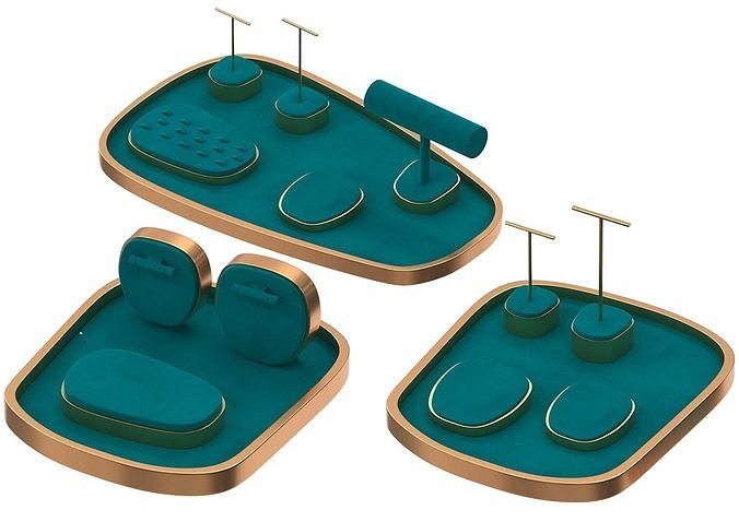 jewellery display fanxi-01 3D model