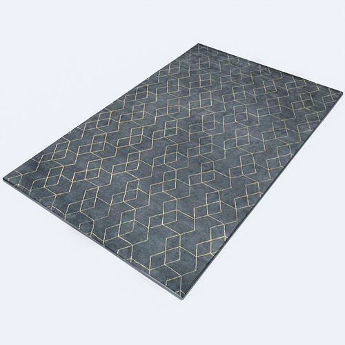 Bashian rug Free 3D model