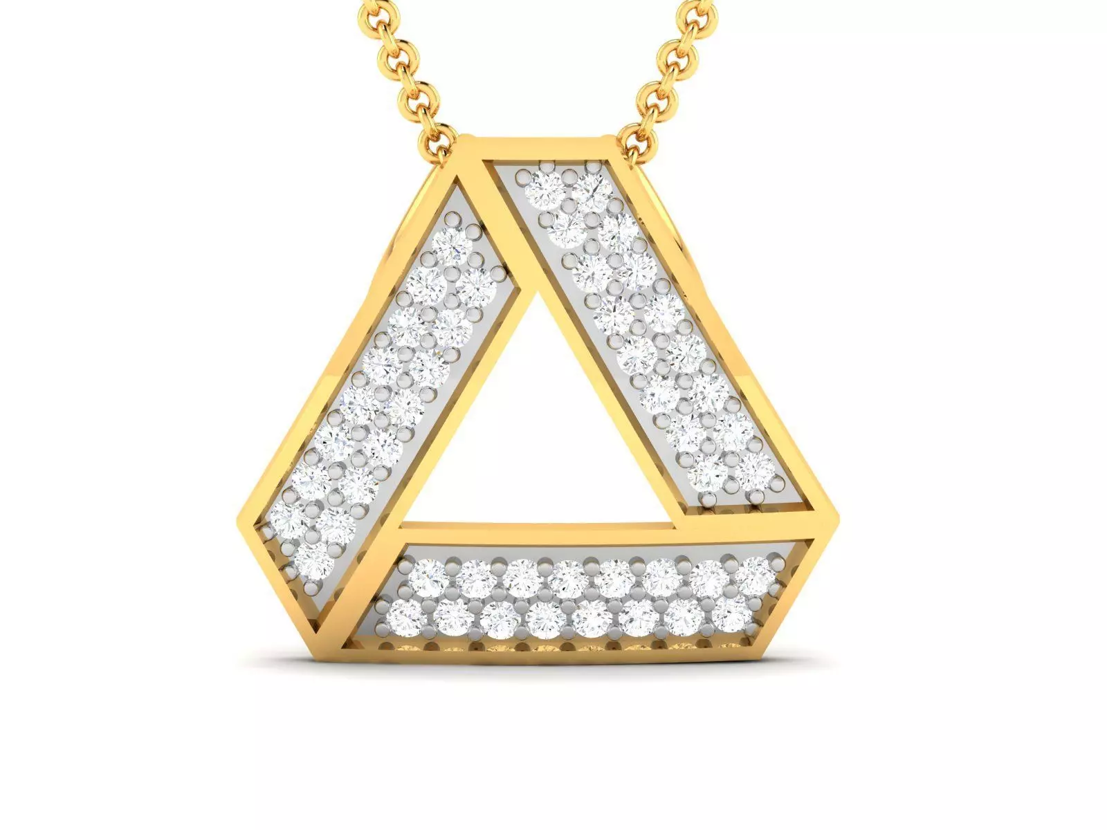 Women pendant 3D print model_0