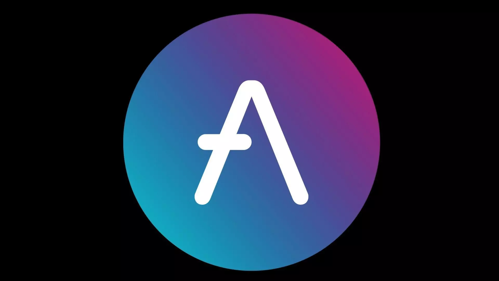 AAVE Btc Bitcoin Crypto Coin Token Blockchain Nft0026 3D model_0