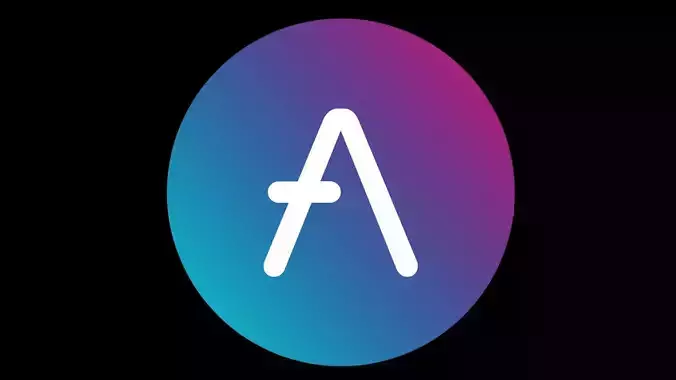 AAVE Btc Bitcoin Crypto Coin Token Blockchain Nft0026