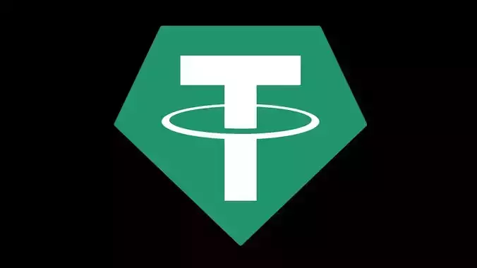 USDT Tether Btc Bitcoin Crypto Coin Token Blockchain Nft0019