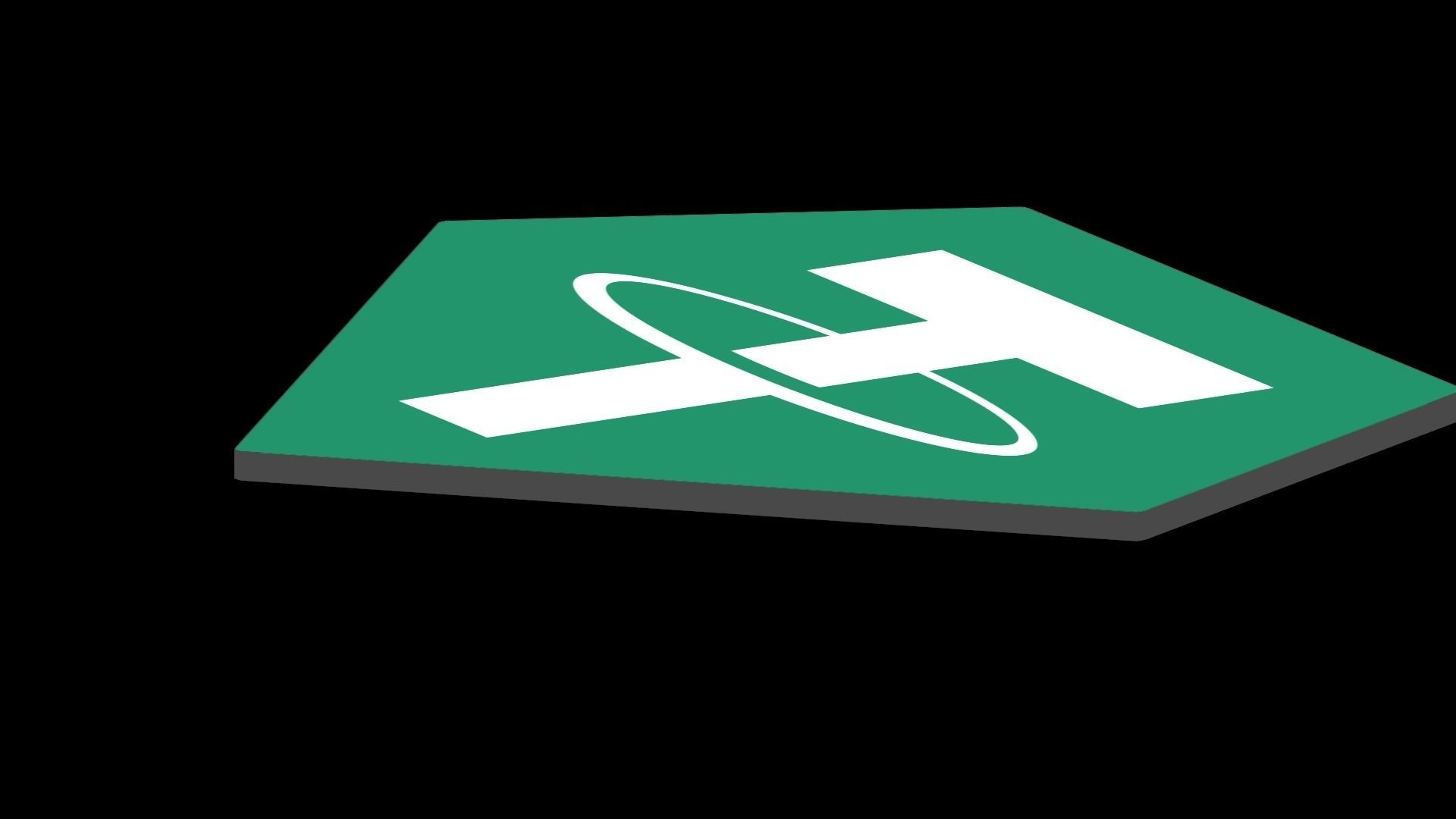 USDT Tether Btc Bitcoin Crypto Coin Token Blockchain Nft0019 3D model_4