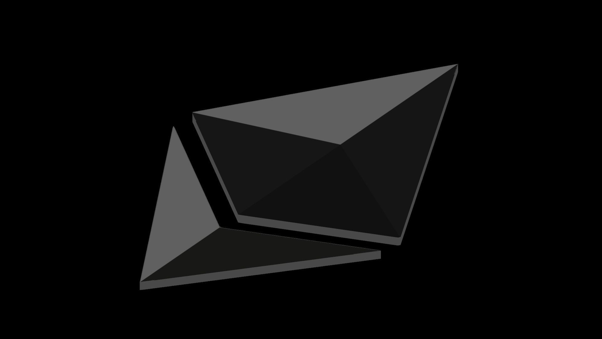 ETH ETHEREUM Btc Bitcoin Crypto Coin Token Blockchain Nft0005 3D model_4