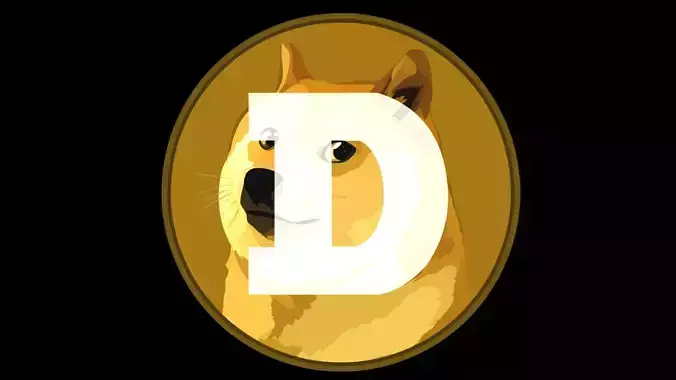DOGEcoin DOGE Btc Bitcoin Crypto Coin Token Blockchain Nft0003
