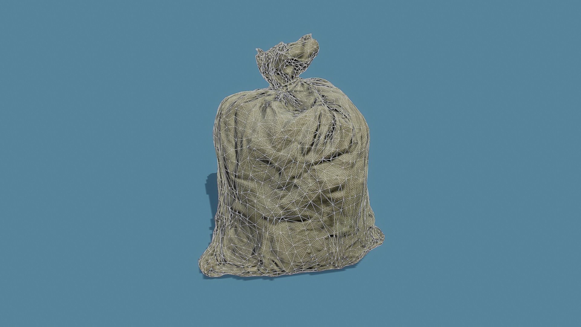 3D Scan Bags Pack - Props Low-poly 3D model_3