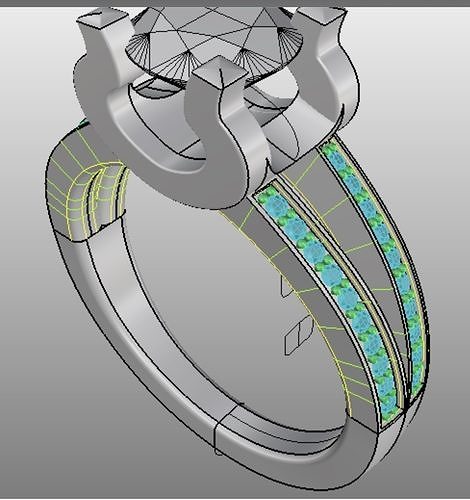 Jewelry Ring 3D print model