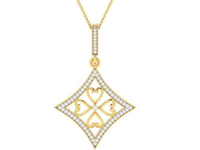 Women pendant 3D print model