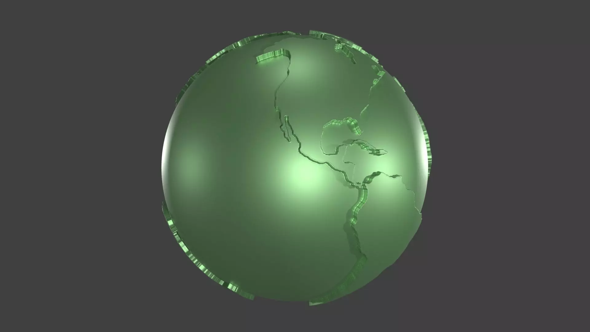 Globe 3D Model Stl 3D print model_0