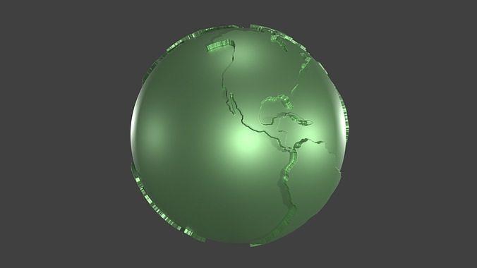 Globe 3D Model Stl 3D print model