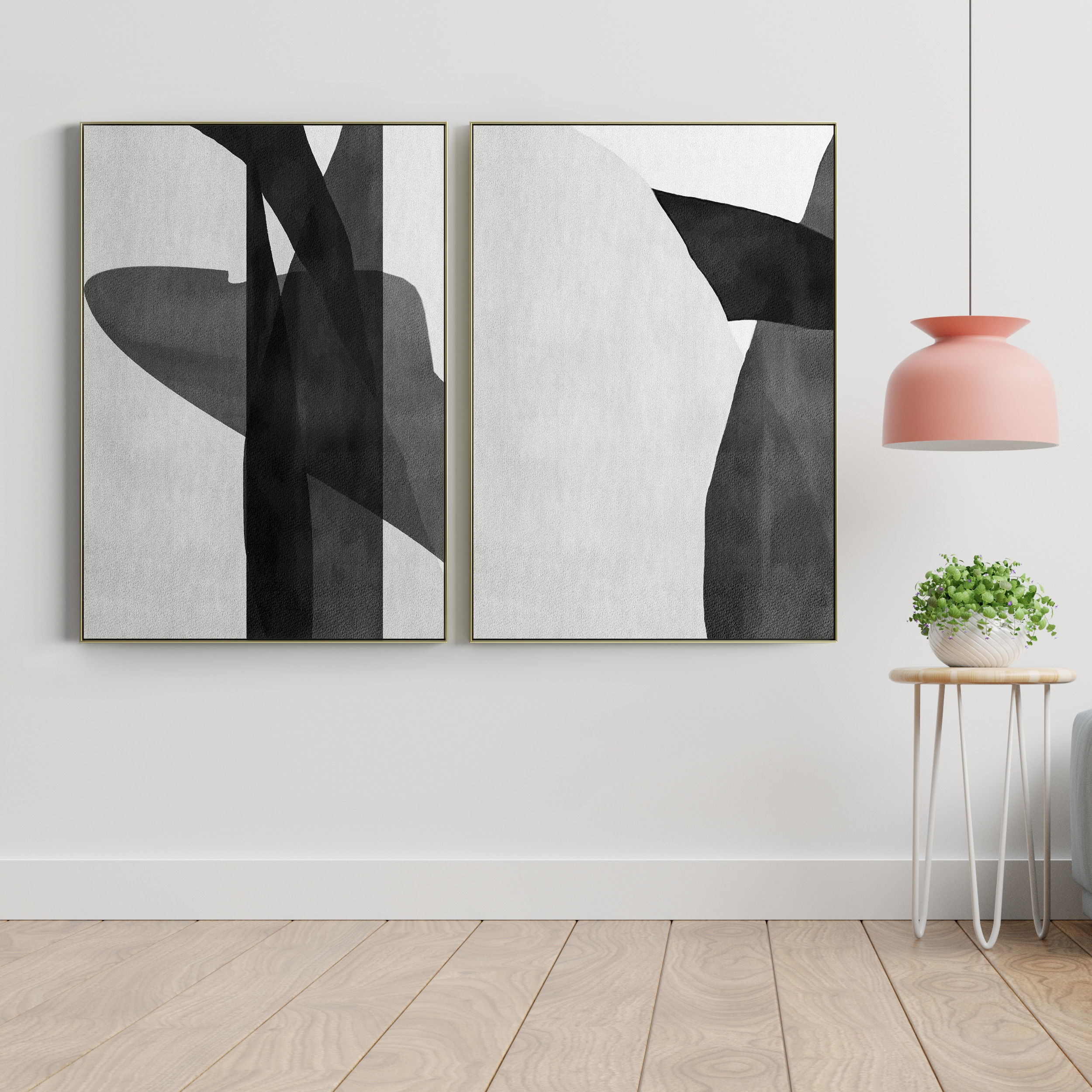 Photo Frame 167 Low-poly 3D model_4