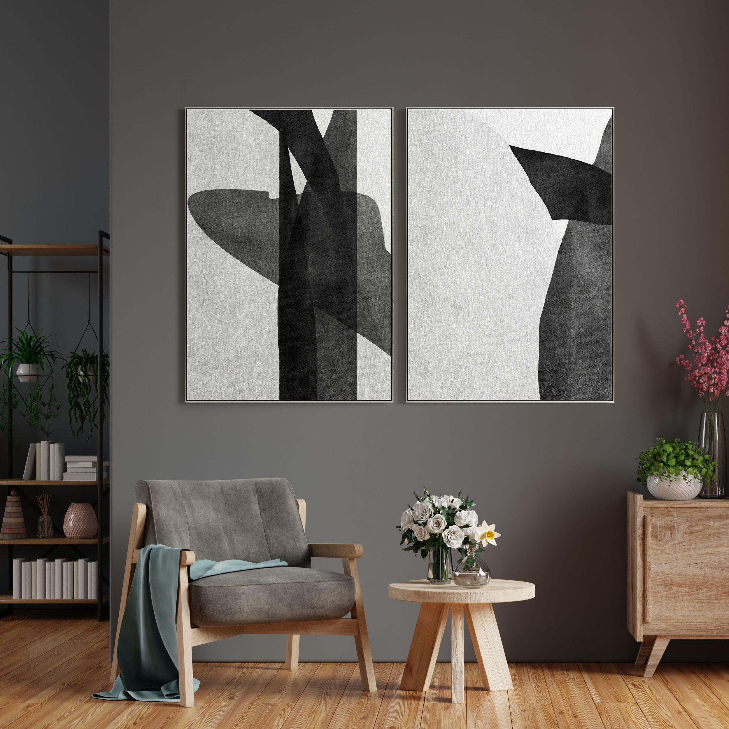 Photo Frame 167 Low-poly 3D model_3