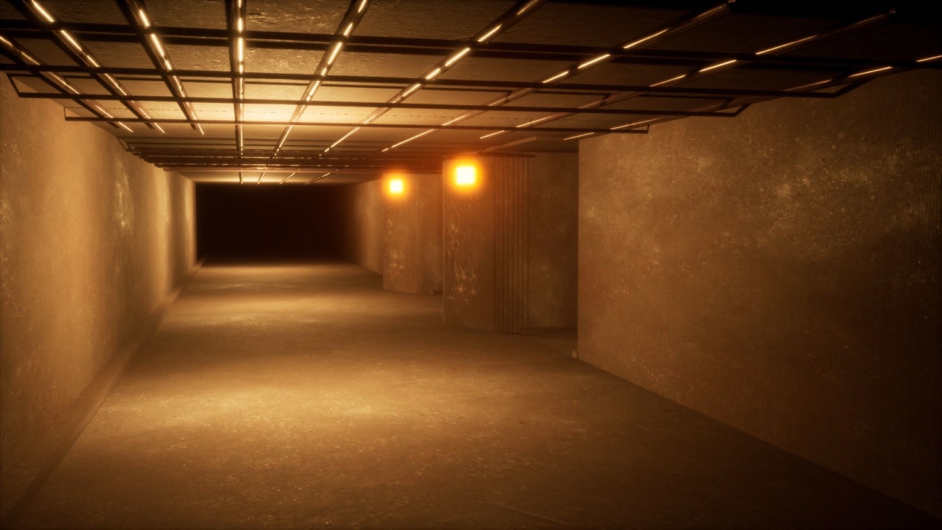 underground sewer Free low-poly 3D model_5